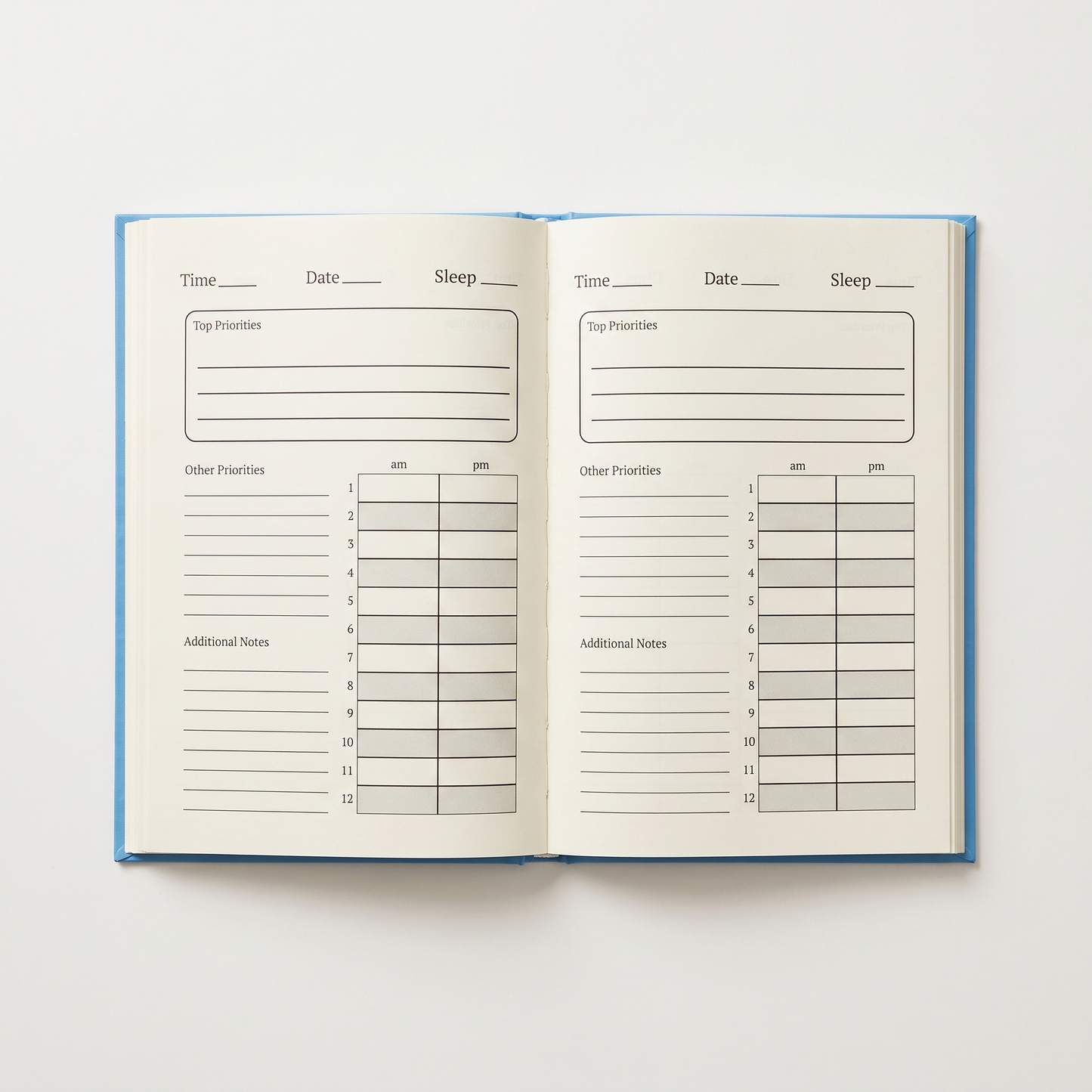 Daily Planning Notebook